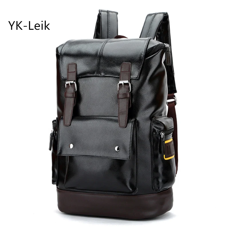YK-Leik 2017 large capacity leather backpack for men computer bag School bags Travel laptop backpacks mochila masculina
YK-Leik 2017 large capacity leather backpack for men computer bag School bags Travel laptop backpacks mochila masculina