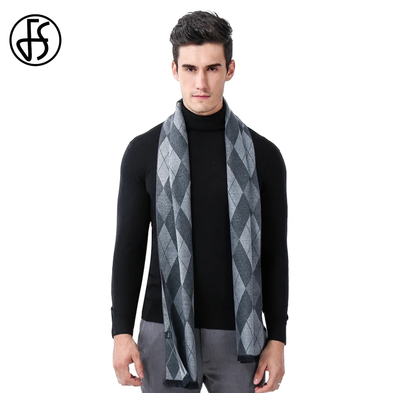 FS Warm Winter Geometric Scarf Men Brand Scarf Designer Wool Shawl Cashmere Black Gray Navy Bussiness Casual Male Soft Scarves
FS Warm Winter Geometric Scarf Men Brand Scarf Designer Wool Shawl Cashmere Black Gray Navy Bussiness Casual Male Soft Scarves