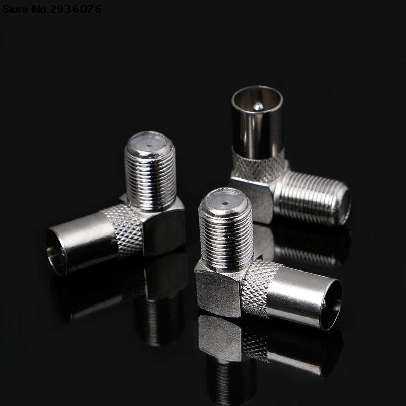 OOTDTY 10Pcs/set Right Angled Angle 90 degree F Connector Female to RF Coax Male Plug Aerial
OOTDTY 10Pcs/set Right Angled Angle 90 degree F Connector Female to RF Coax Male Plug Aerial