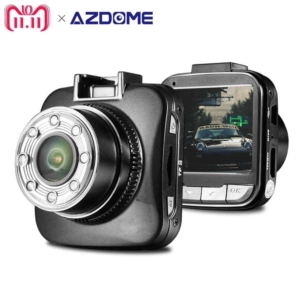 Azdome G55 Мини Автомобильный dvr Novatek 96650 Full HD 1080p 30fps 2 0 "ЖК камера автомобиля с g