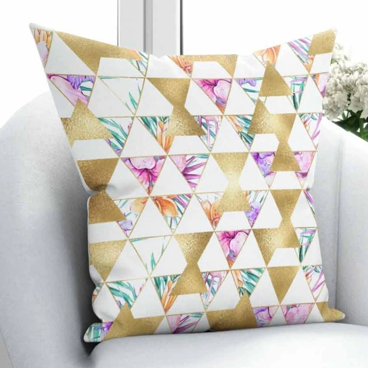 Else Golden Yellow Triangle Geometric Green Purple Floral 3D Print Throw Pillow Case Cushion Cover Square Hidden Zipper 45x45cm
Else Golden Yellow Triangle Geometric Green Purple Floral 3D Print Throw Pillow Case Cushion Cover Square Hidden Zipper 45x45cm