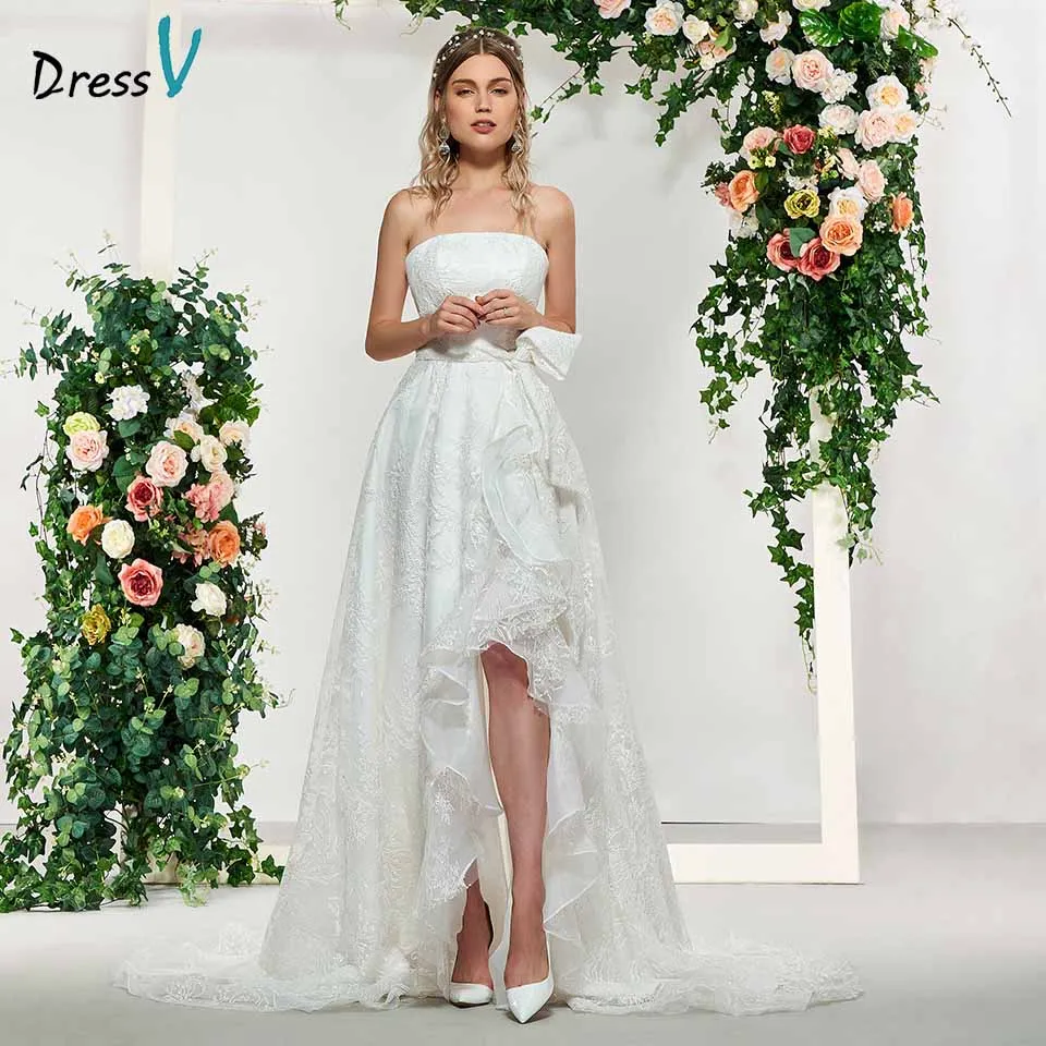 Dressv ivory strapless a line elegant lace sleeveless wedding dress floor length simple bridal gowns wedding dresses
Dressv ivory strapless a line elegant lace sleeveless wedding dress floor length simple bridal gowns wedding dresses