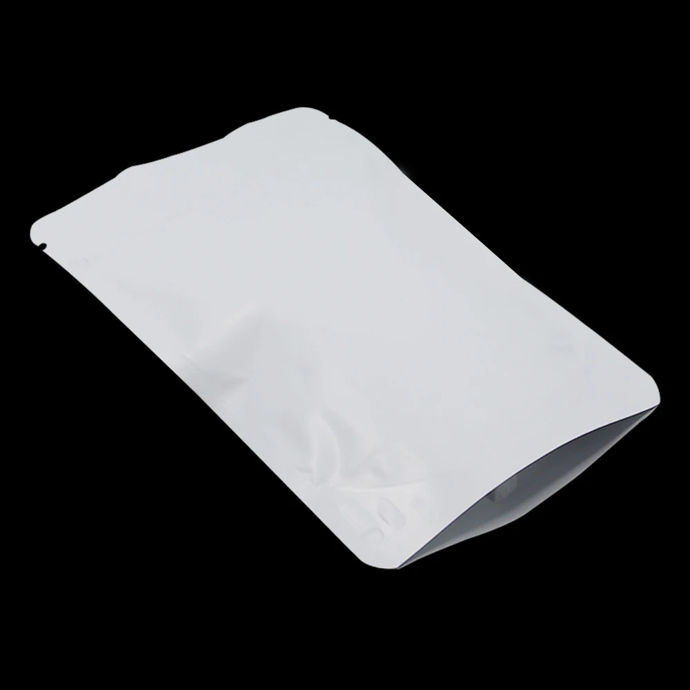 25Pcs 15*23cm Pure Aluminum Foil Self-seal Zipper Bag Frosted White Stand-up Nuts Snacks Food Storage Bag for Christmas Supplies
25Pcs 15*23cm Pure Aluminum Foil Self-seal Zipper Bag Frosted White Stand-up Nuts Snacks Food Storage Bag for Christmas Supplies