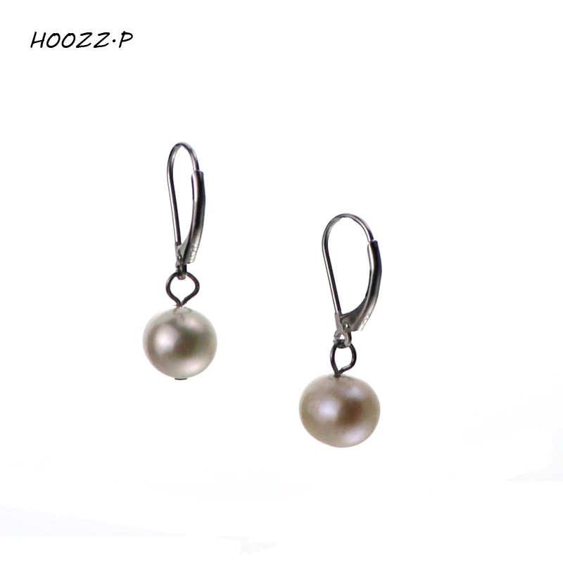 HOOZZ.P Sterling silver A Quality 8-9mm Freshwater Pearl Cultured Pearl Earring Pair in White Women Earrings
HOOZZ.P Sterling silver A Quality 8-9mm Freshwater Pearl Cultured Pearl Earring Pair in White Women Earrings