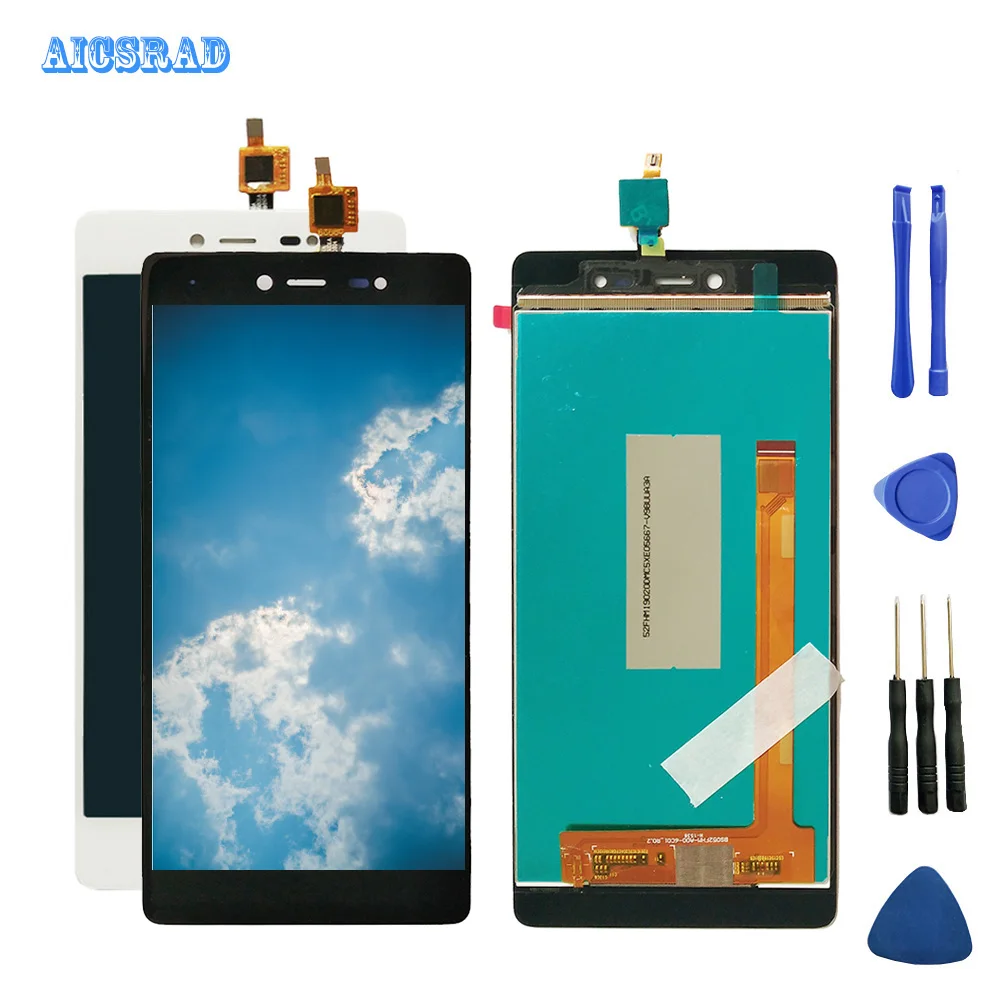 Сменный сенсорный ЖК экран AICSRAD для Wiko Fever 4G/Fever мобильный телефон инструменты|display
