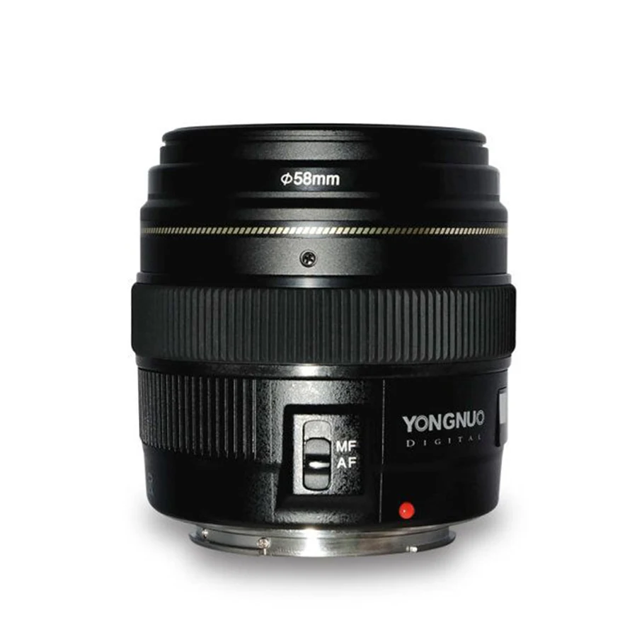 Объектив YN100mm F2 AF/MF для цифровых зеркальных камер Canon EOS монтажный порт 100 мм с