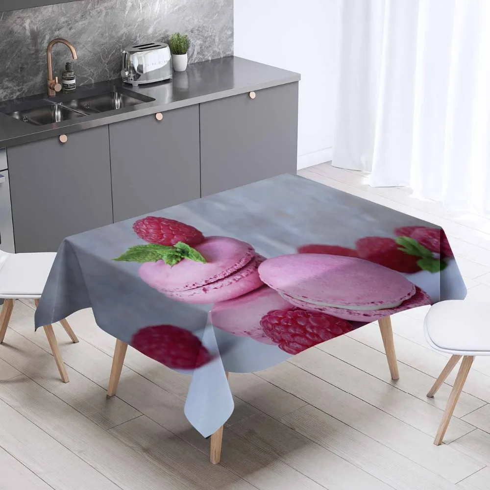 Else Pink Macaroon Red Berry Gray Floor 3d Pattern Print Washable Thicken Cotton Cloth Rectangular Square Kitchen Tablecloth
Else Pink Macaroon Red Berry Gray Floor 3d Pattern Print Washable Thicken Cotton Cloth Rectangular Square Kitchen Tablecloth
