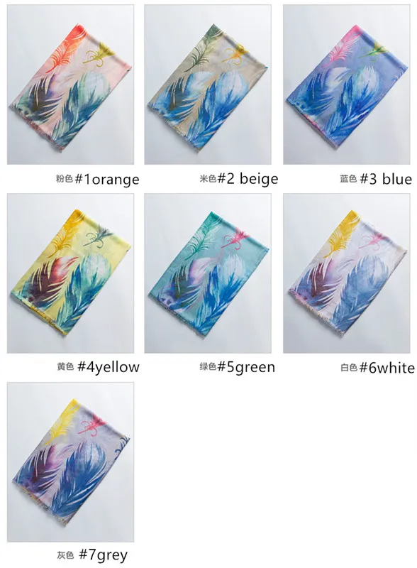 2019 new scarf feather scarf graffiti shawl Euro popular women scarves fashion muslim print hijab scarfs muffler wrap high
2019 new scarf feather scarf graffiti shawl Euro popular women scarves fashion muslim print hijab scarfs muffler wrap high