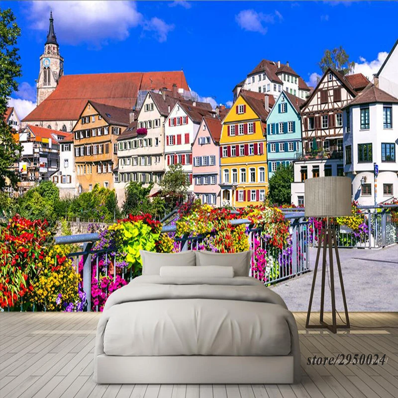 Creative Europe Graffiti Wallpapers for Walls 3D Photo Wallpapers Town Nature Landscape Wall Murals for Living Room Home Decor
Creative Europe Graffiti Wallpapers for Walls 3D Photo Wallpapers Town Nature Landscape Wall Murals for Living Room Home Decor