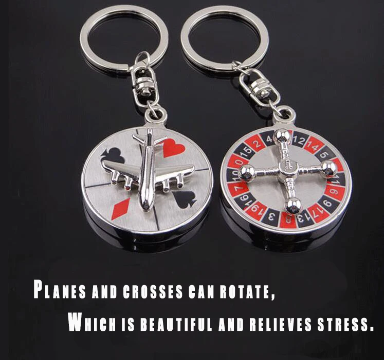 New Creativity Airplanes and crosses Can Rotated Fashion Charm Key Buckle Pendant High Grade Gifts Free Delivery
New Creativity Airplanes and crosses Can Rotated Fashion Charm Key Buckle Pendant High Grade Gifts Free Delivery