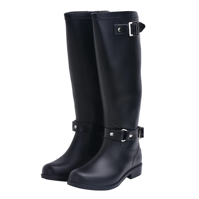 Atitifope Women's Rain Boots Ladies Rubber Shoes Zip Buckle Outdoor Tall Fashion Boots Waterproof Female Casual Shoes
Atitifope Women's Rain Boots Ladies Rubber Shoes Zip Buckle Outdoor Tall Fashion Boots Waterproof Female Casual Shoes