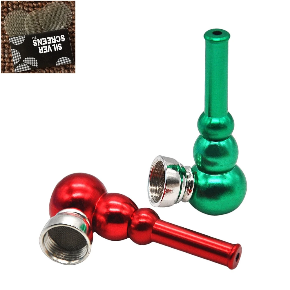 1Pcs Fashion Pipes Metal gourd Shape Portable Smoking Pipe Tobacco Pipe Mill Smoke Accessories Combustion Piece Gift
1Pcs Fashion Pipes Metal gourd Shape Portable Smoking Pipe Tobacco Pipe Mill Smoke Accessories Combustion Piece Gift