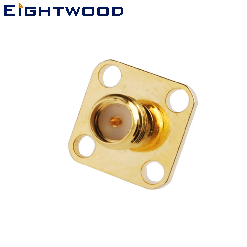 Eightwood 5PCS RP SMA Jack Female RF Coaxial Connector Adapter Straight 4 Hole Panel Mount for Antenna Telecom Base Stations
Eightwood 5PCS RP SMA Jack Female RF Coaxial Connector Adapter Straight 4 Hole Panel Mount for Antenna Telecom Base Stations