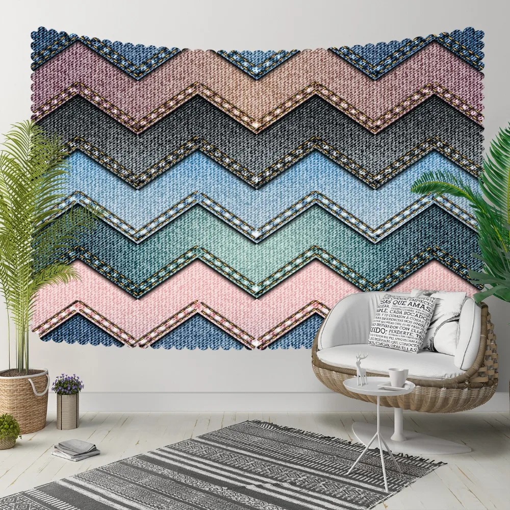 Else Blue Pink Gray Verev Lines Jeans Motif Design 3D Print Decorative Hippi Bohemian Wall Hanging Landscape Tapestry Wall Art
Else Blue Pink Gray Verev Lines Jeans Motif Design 3D Print Decorative Hippi Bohemian Wall Hanging Landscape Tapestry Wall Art