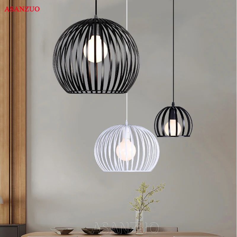 Nordic Creative Simple Pendant Lights Vintage Industrial Iron cage Pendant Lamp Restaurant Bar Cafes Living Room Lights
Nordic Creative Simple Pendant Lights Vintage Industrial Iron cage Pendant Lamp Restaurant Bar Cafes Living Room Lights