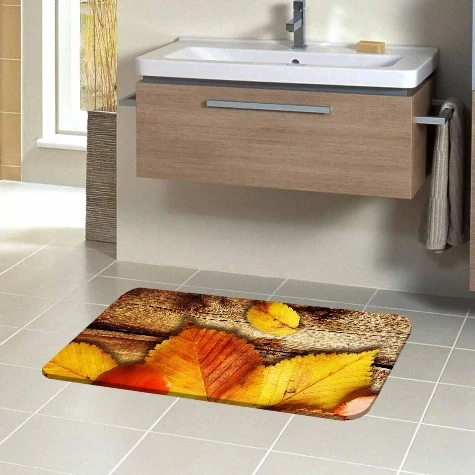 Else Brown Wood on Dried Yellow Red Leaves Autumn 3d Pattern Print Bath Mats Anti Slip Soft Washable Bathroom Mat Toilet Rugs
Else Brown Wood on Dried Yellow Red Leaves Autumn 3d Pattern Print Bath Mats Anti Slip Soft Washable Bathroom Mat Toilet Rugs