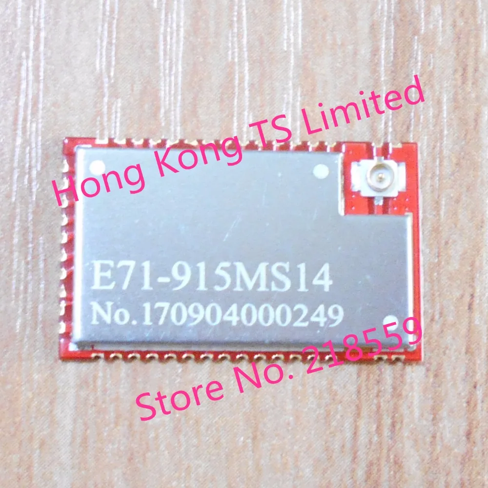 E70-915T14S E71-915MS14 915Mhz CC1310 UART wireless transceiver module 1500m 14dBm (25mW) E70 (915T14S)
E70-915T14S E71-915MS14 915Mhz CC1310 UART wireless transceiver module 1500m 14dBm (25mW) E70 (915T14S)