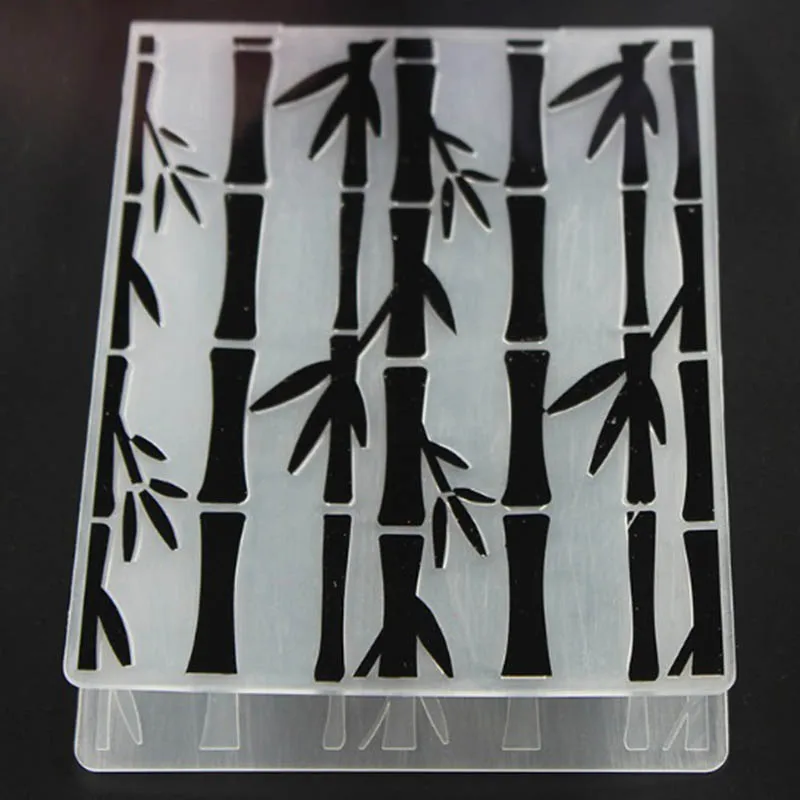 Bamboos Plastic embossing folder for card making stationary paper crafts stencil cutting die background
Bamboos Plastic embossing folder for card making stationary paper crafts stencil cutting die background