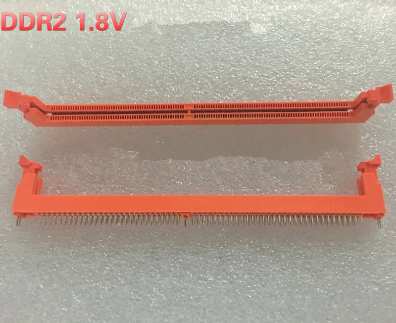 4 шт. DDR2 240P 1 8 V Разъем памяти для настольного компьютера | Компьютеры и офис
