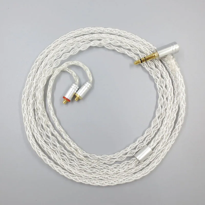 ZSFS 8 Core Silver Plated Balanced Cable With MMCX 2.5/3.5/4.4mm Balanced For Shure se215 315 se425 se535 Se846 ue900 Earphone
ZSFS 8 Core Silver Plated Balanced Cable With MMCX 2.5/3.5/4.4mm Balanced For Shure se215 315 se425 se535 Se846 ue900 Earphone