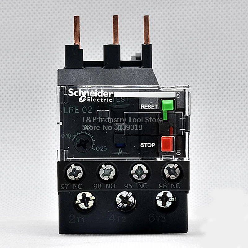 Новый оригинальный Schneider LR-E02N остановил производство D3N тепловое реле перегрузки LRN02N Замена LRE02N 0,16-0.25A
Новый оригинальный Schneider LR-E02N остановил производство D3N тепловое реле перегрузки LRN02N Замена LRE02N 0,16-0.25A