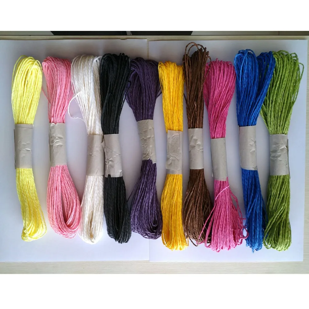 10 Colors Twisted Paper String Rope Paper Cord Twine DIY Craft Accessories 2mm Thickness
10 Colors Twisted Paper String Rope Paper Cord Twine DIY Craft Accessories 2mm Thickness