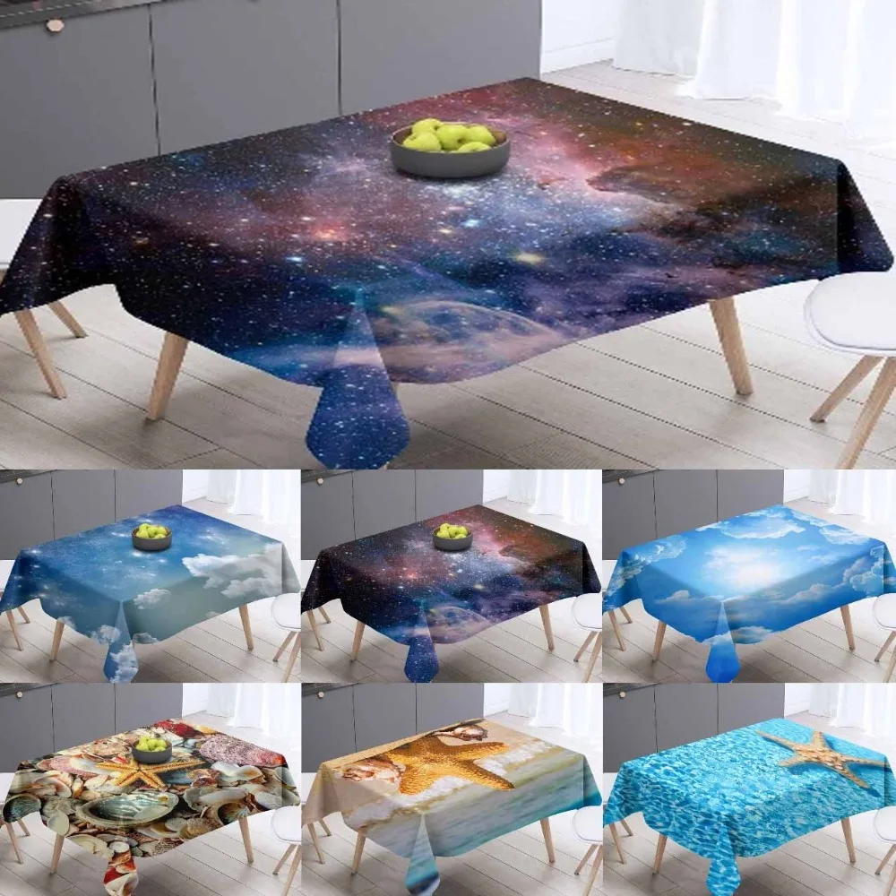 Else Blue Sky Space Sea Shells Starfish 3d Tablecloth Washable Dustproof Thicken Cotton Cloth Rectangular Square Table Cloth
Else Blue Sky Space Sea Shells Starfish 3d Tablecloth Washable Dustproof Thicken Cotton Cloth Rectangular Square Table Cloth