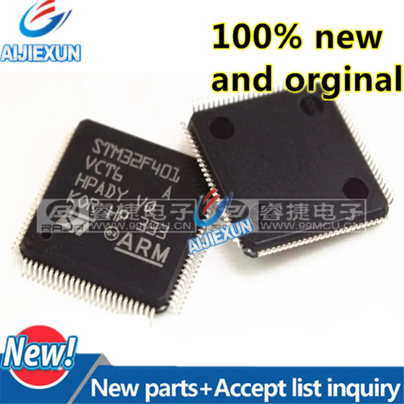 2Pcs 100% New and original STM32F401VCT6 STM32F401VC STM32F401 QFP100 IC MCU 32BIT 256KB FLASH 100LQFP in stock
2Pcs 100% New and original STM32F401VCT6 STM32F401VC STM32F401 QFP100 IC MCU 32BIT 256KB FLASH 100LQFP in stock