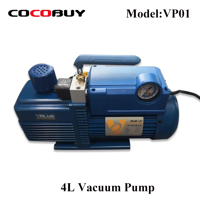 Novecel VP01 4L Vacuum Pump working with bonding machine for Q5 A5 BM02 BM01
Novecel VP01 4L Vacuum Pump working with bonding machine for Q5 A5 BM02 BM01