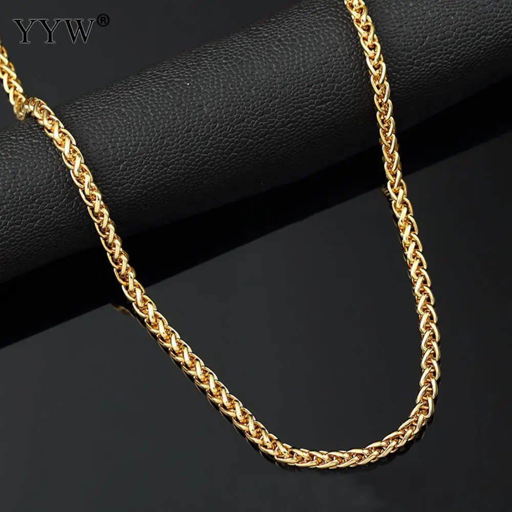 29.5 Inch Strand 5mm Rope Chain Gold Color Plated Byzantine Chains Necklaces for Women/Men Unisex Accessories
29.5 Inch Strand 5mm Rope Chain Gold Color Plated Byzantine Chains Necklaces for Women/Men Unisex Accessories