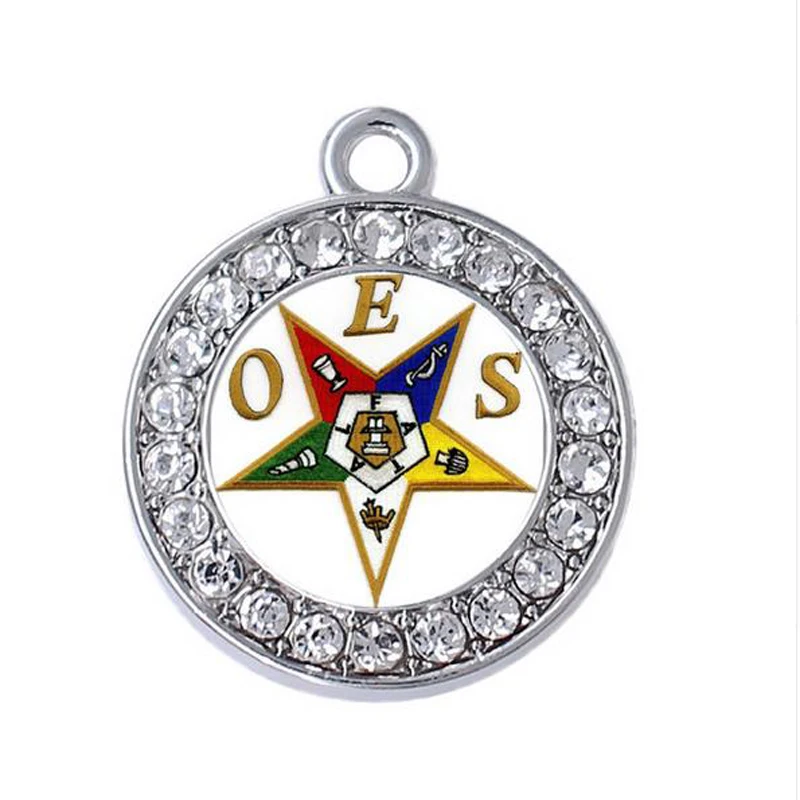 Заказ Eastern Star OES Diy круглые подвески для аксессуаров подходящие ожерелья