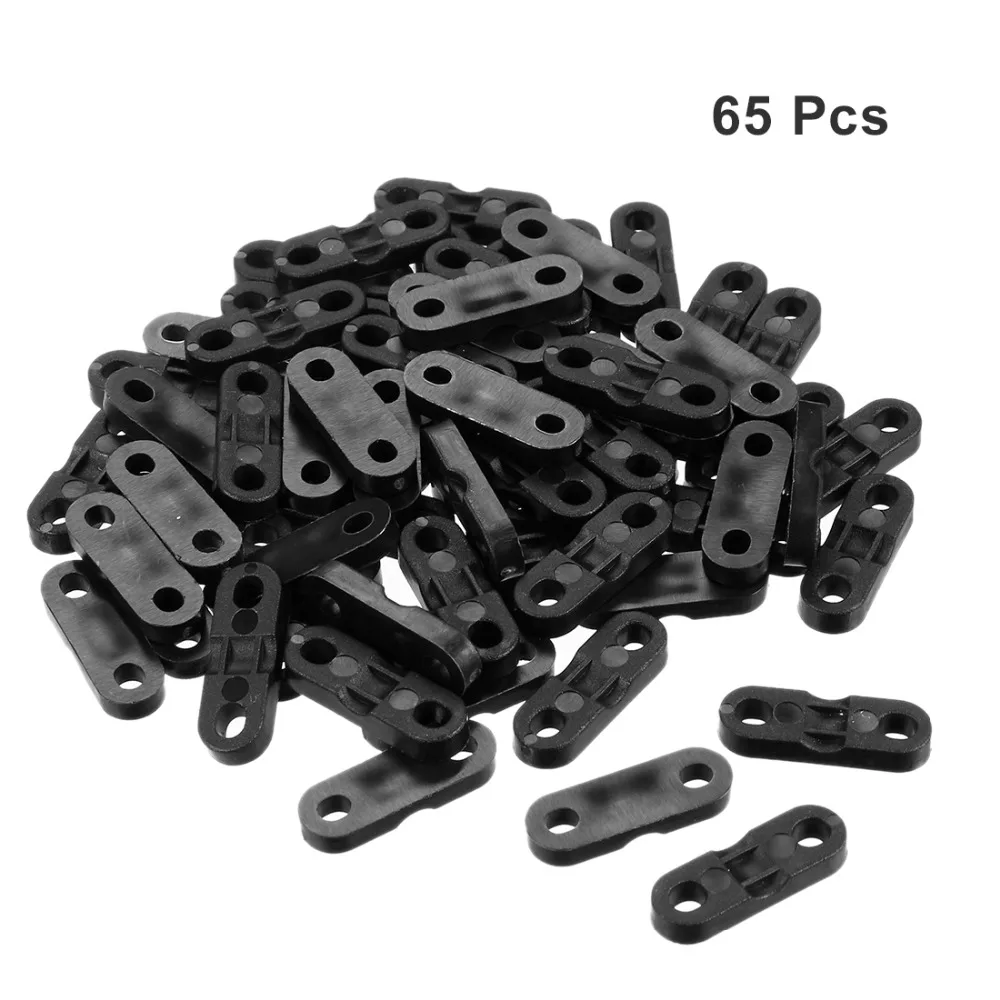 UXCELL 65pcs Nylon Black Cable Clip Clamp for 3.6mm Diameter Wire Tie Mount Screws Fixed Base Fasteners Securing Pipes
UXCELL 65pcs Nylon Black Cable Clip Clamp for 3.6mm Diameter Wire Tie Mount Screws Fixed Base Fasteners Securing Pipes