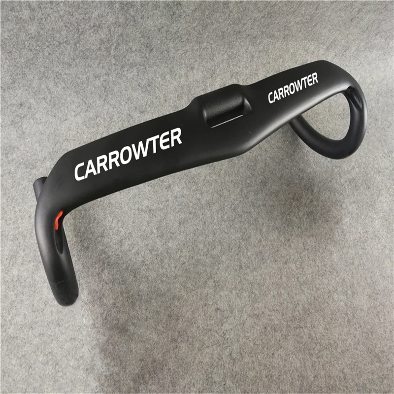 New arrival With 400/420/440mm UD Glossy/Matte White logo Black road bike CARROWTER carbon bicycle Handlebar
New arrival With 400/420/440mm UD Glossy/Matte White logo Black road bike CARROWTER carbon bicycle Handlebar