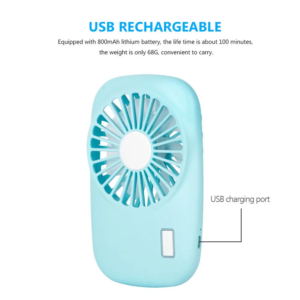 Mini Portable Pocket Fan Cool Air Hand Held Travel Cooler Cooling Mini Fans