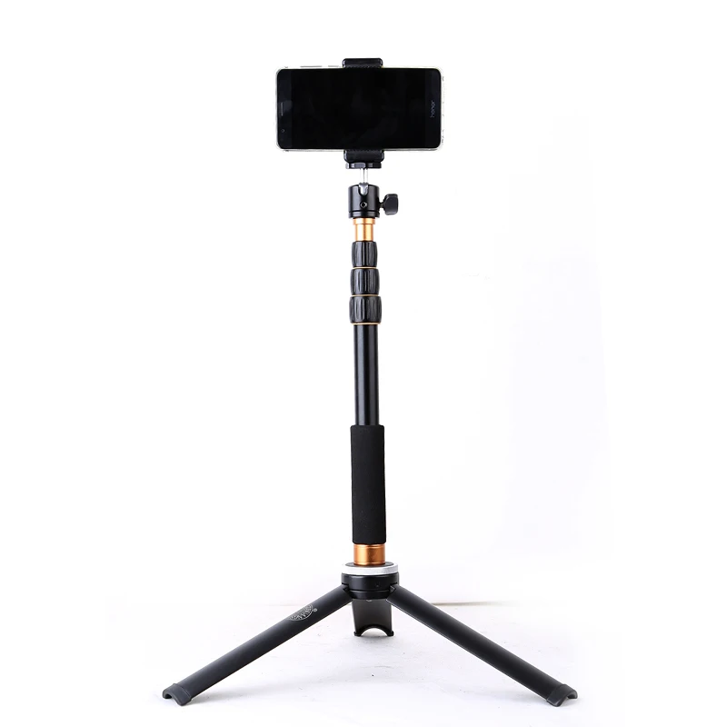Tabletop Mini Tripod + Q148B Selfie Stick for DLSR Smartphone Action Sports Camera DV iPhone Samsung Canon Nikon
Tabletop Mini Tripod + Q148B Selfie Stick for DLSR Smartphone Action Sports Camera DV iPhone Samsung Canon Nikon