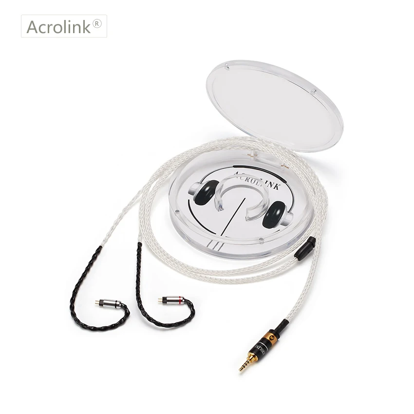 Acrolink 16 ядер обновленные посеребренные наушники с 0,78 мм 2 контакта интерфейс для 2,5 XLR Съемный стерео аудио кабель для наушников
Acrolink 16 ядер обновленные посеребренные наушники с 0,78 мм 2 контакта интерфейс для 2,5 XLR Съемный стерео аудио кабель для наушников