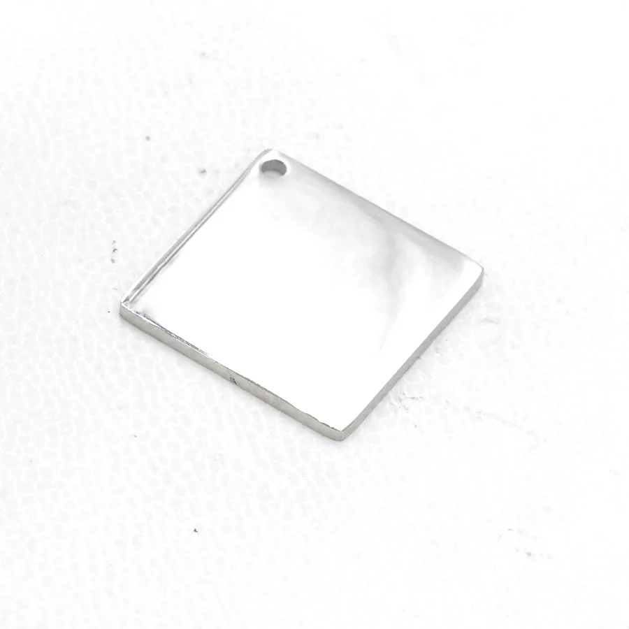 Fnixtar Mirror Polished Stainless Steel Stamping Blank Square Charm Tags DIY Charm Custom Logo Words Images 22*22mm 20piece/lot
Fnixtar Mirror Polished Stainless Steel Stamping Blank Square Charm Tags DIY Charm Custom Logo Words Images 22*22mm 20piece/lot