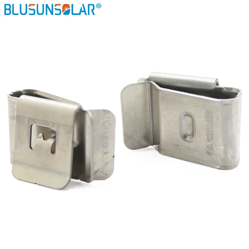500pcs/lot 2 x 4mm SUS 304 Stainless Steel material 2 way PV cable clips , solar cable clamp wire holder
500pcs/lot 2 x 4mm SUS 304 Stainless Steel material 2 way PV cable clips , solar cable clamp wire holder