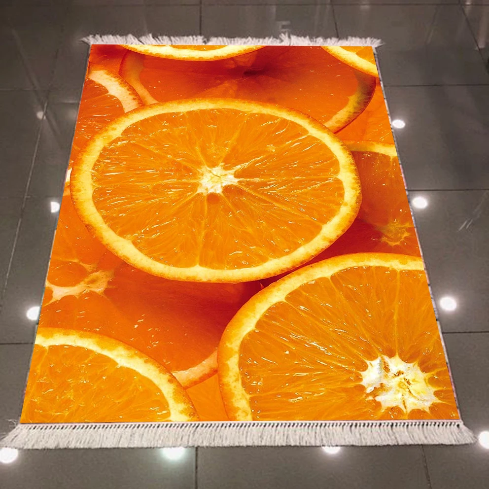Else Yellow Slices of Orange Fruits 3d Microfiber Anti Slip Back Washable Decorative Kitchen Area Rug Carpet
Else Yellow Slices of Orange Fruits 3d Microfiber Anti Slip Back Washable Decorative Kitchen Area Rug Carpet