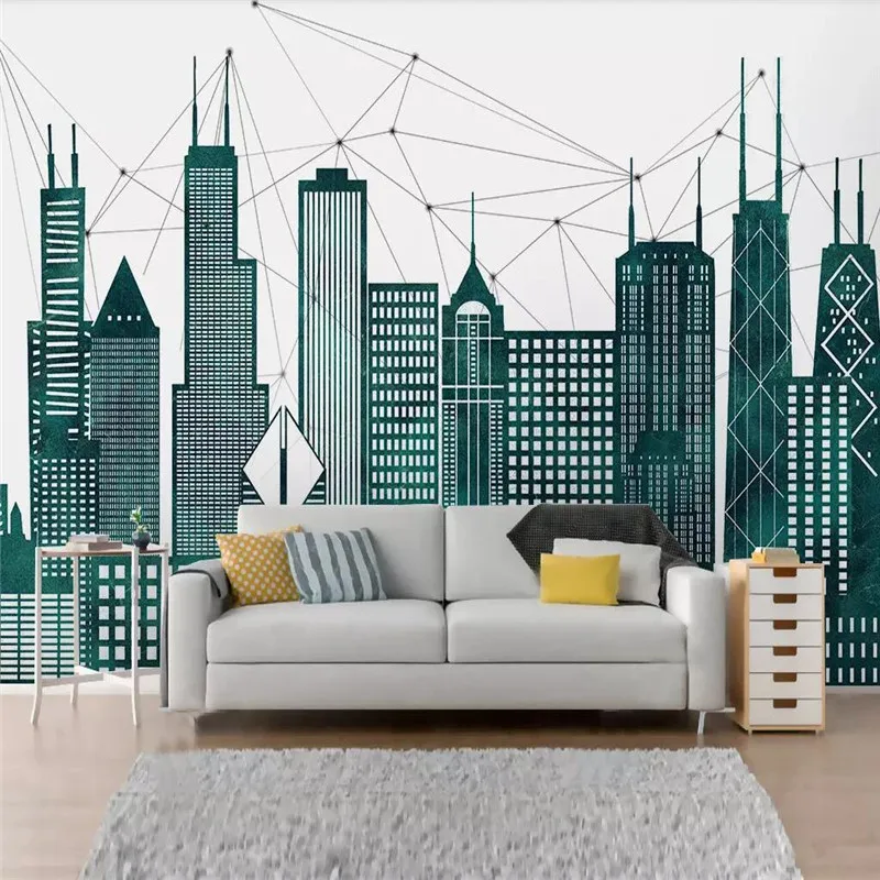Creative city architecture TV background wall professional production murals, wallpaper wholesale, custom poster photo wall
Creative city architecture TV background wall professional production murals, wallpaper wholesale, custom poster photo wall