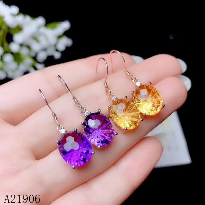 KJJEAXCMY boutique jewelry 925 sterling silver inlaid amethyst gemstone ladies luxury earrings
KJJEAXCMY boutique jewelry 925 sterling silver inlaid amethyst gemstone ladies luxury earrings