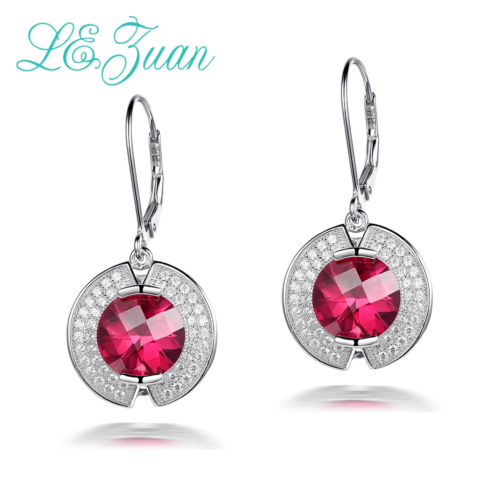 L&zuan 925 Sterling Silver Drop Earrings For Women 8.23ct Stone Luxury Ruby Jewelry Earring Fine Jewelry Party Brincos E0047
L&zuan 925 Sterling Silver Drop Earrings For Women 8.23ct Stone Luxury Ruby Jewelry Earring Fine Jewelry Party Brincos E0047