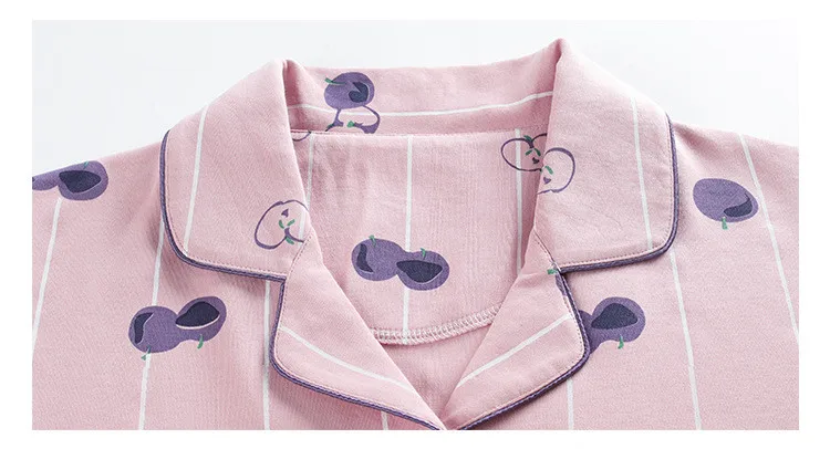 Fdfklak Good quality new cotton women's pajamas set autumn winter sleepwear for women print long sleeve ladies pyjamas suit
Fdfklak Good quality new cotton women's pajamas set autumn winter sleepwear for women print long sleeve ladies pyjamas suit