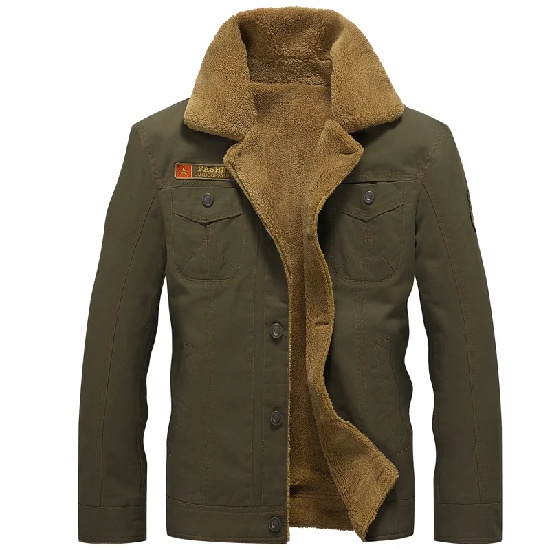 Мужские утепленные флисовые зимние куртки, пальто размером 4XL, 5XL, мужские хлопковые куртки с меховым воротником в стиле милитари, повседнев...
Мужские утепленные флисовые зимние куртки, пальто размером 4XL, 5XL, мужские хлопковые куртки с меховым воротником в стиле милитари, повседнев...