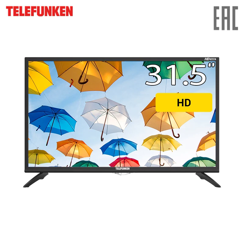 Телевизор 31.5" Telefunken TF-LED32S74T2 HD | Электроника