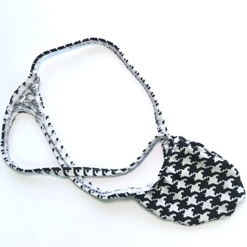 Mens Sexy Thong Bulge Pouch T-back Grape Smugglers stretchy Jersey G4034 men underwear black white prints
Mens Sexy Thong Bulge Pouch T-back Grape Smugglers stretchy Jersey G4034 men underwear black white prints