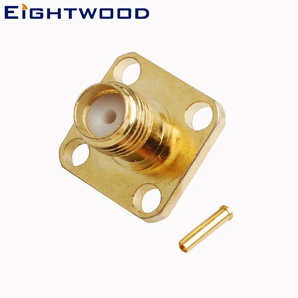 Женский коаксиальный радиочастотный разъем Eightwood SMA Jack, прямой фланцевый припой с 4 отверстиями для полужесткого кабеля. 086 "RG405, адаптер для к...
Женский коаксиальный радиочастотный разъем Eightwood SMA Jack, прямой фланцевый припой с 4 отверстиями для полужесткого кабеля. 086 "RG405, адаптер для к...