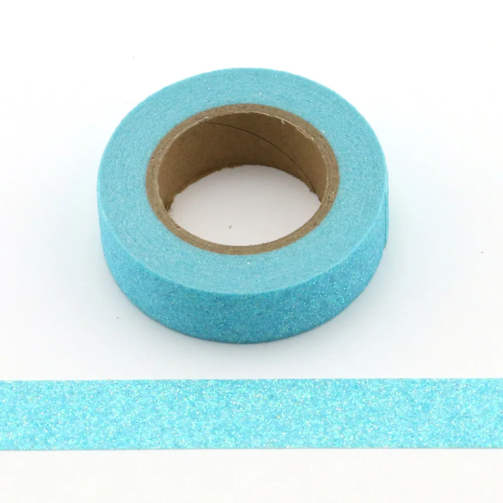 1X New Glitter Washi Tape Japanese Stationery 1.5*5meter Kawaii Scrapbooking Tools Masking Tape Adhesiva Decorativa bule Colored
1X New Glitter Washi Tape Japanese Stationery 1.5*5meter Kawaii Scrapbooking Tools Masking Tape Adhesiva Decorativa bule Colored
