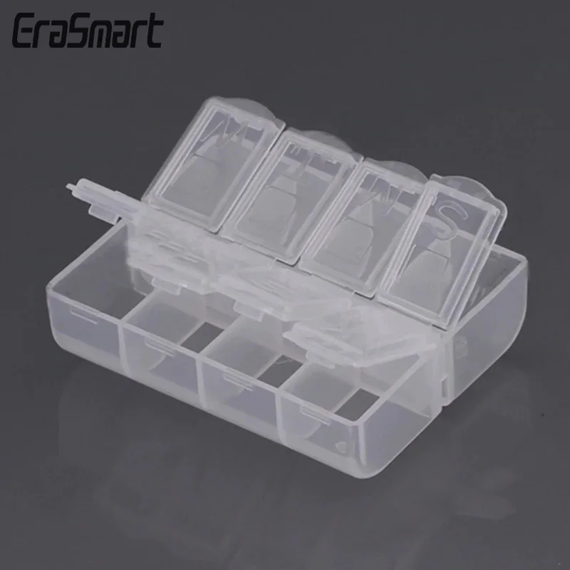 Portable Storage Box 8 Compartment Plastic Tool Case (Size: 7.5 x 6.5 x 2.2cm)(E-301-1)
Portable Storage Box 8 Compartment Plastic Tool Case (Size: 7.5 x 6.5 x 2.2cm)(E-301-1)