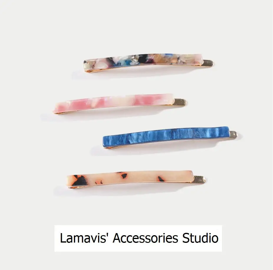 Japan and Korea GIRLS Simple All-Match Acetic Acid Hairpin Natural Texture Clip Woman Duck Clip Hair Accessories
Japan and Korea GIRLS Simple All-Match Acetic Acid Hairpin Natural Texture Clip Woman Duck Clip Hair Accessories